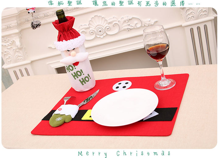 Festive Christmas Table Mat Bowlift