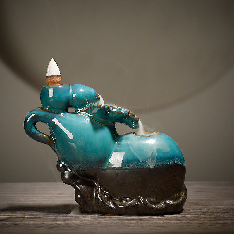 Decorative Teapot Shaped Incense Holder