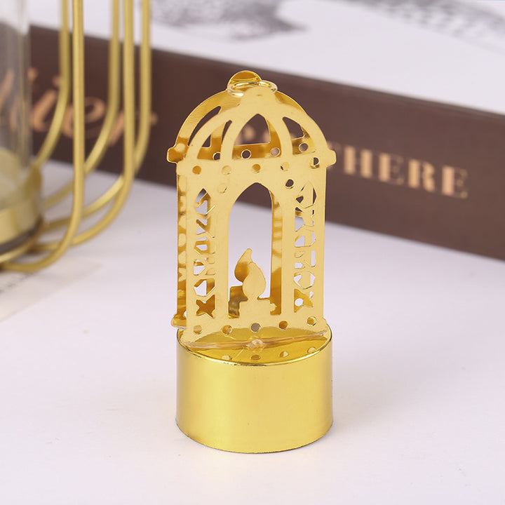 Decorative LED mood light, hand-engraved