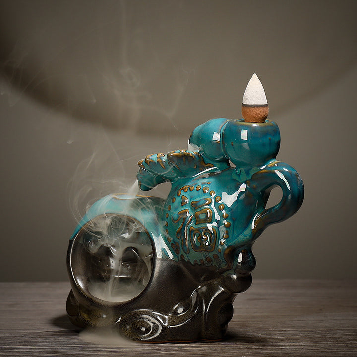 Decorative Teapot Shaped Incense Holder