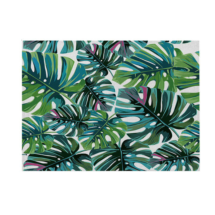 Tropical Leaf Canvas Wall Art Panel
