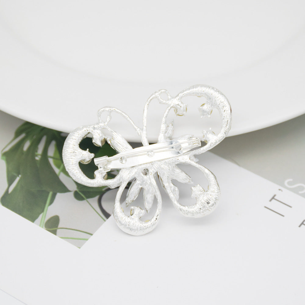 Colorful Butterfly Brooch Bowlift