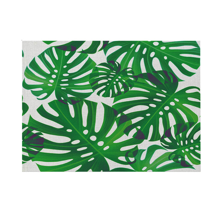 Tropical Leaf Canvas Wall Art Panel