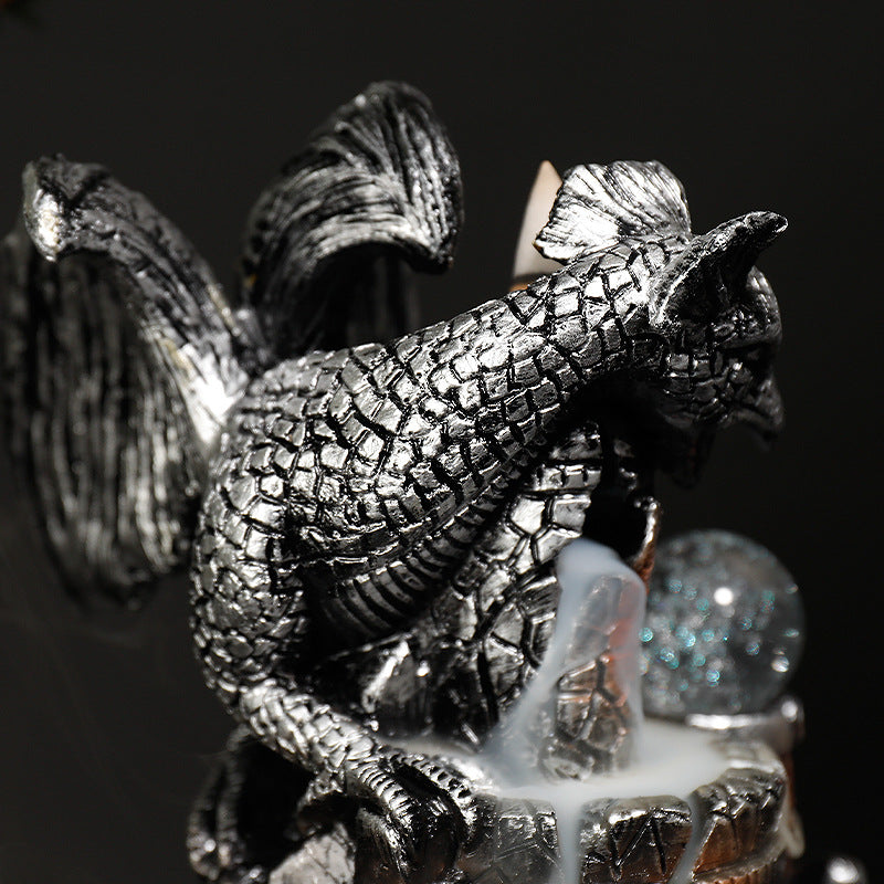 Dragon-Themed Fantasy Incense Holder