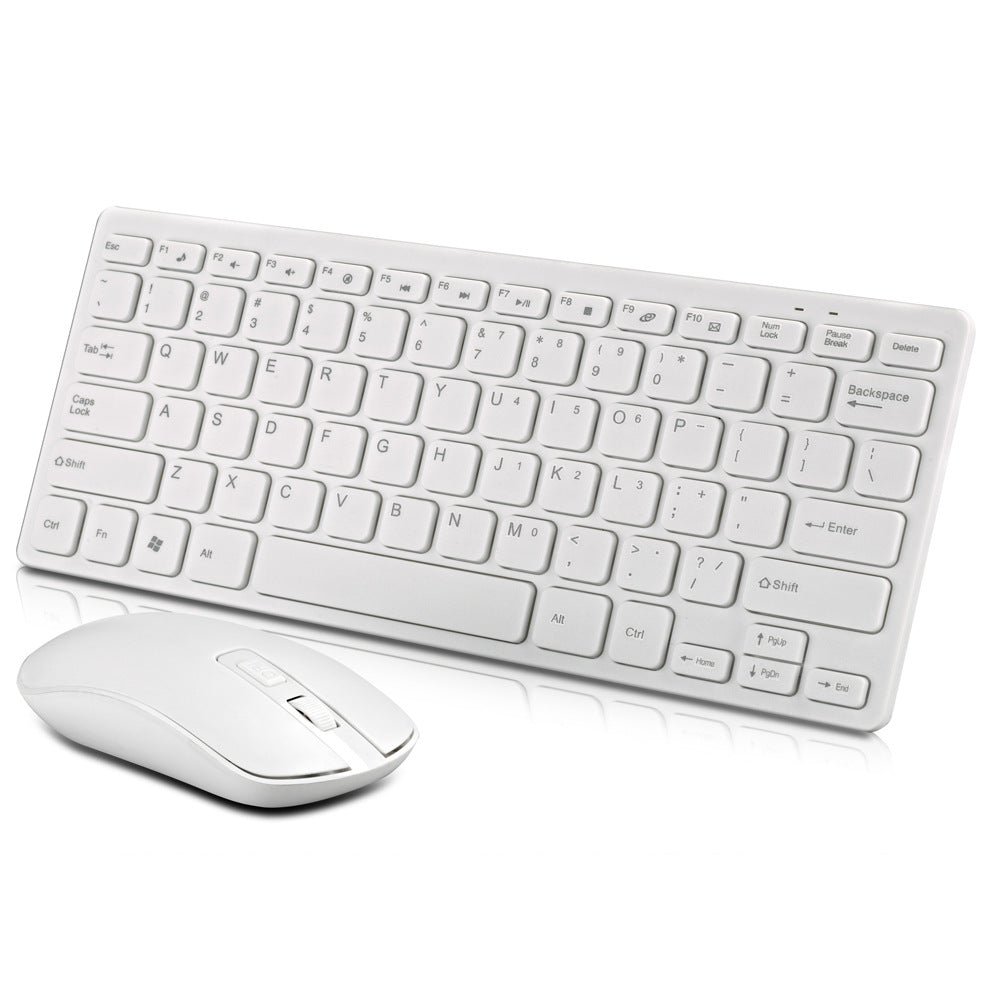 Wireless Compact Keyboard and Mouse Set Bowlift