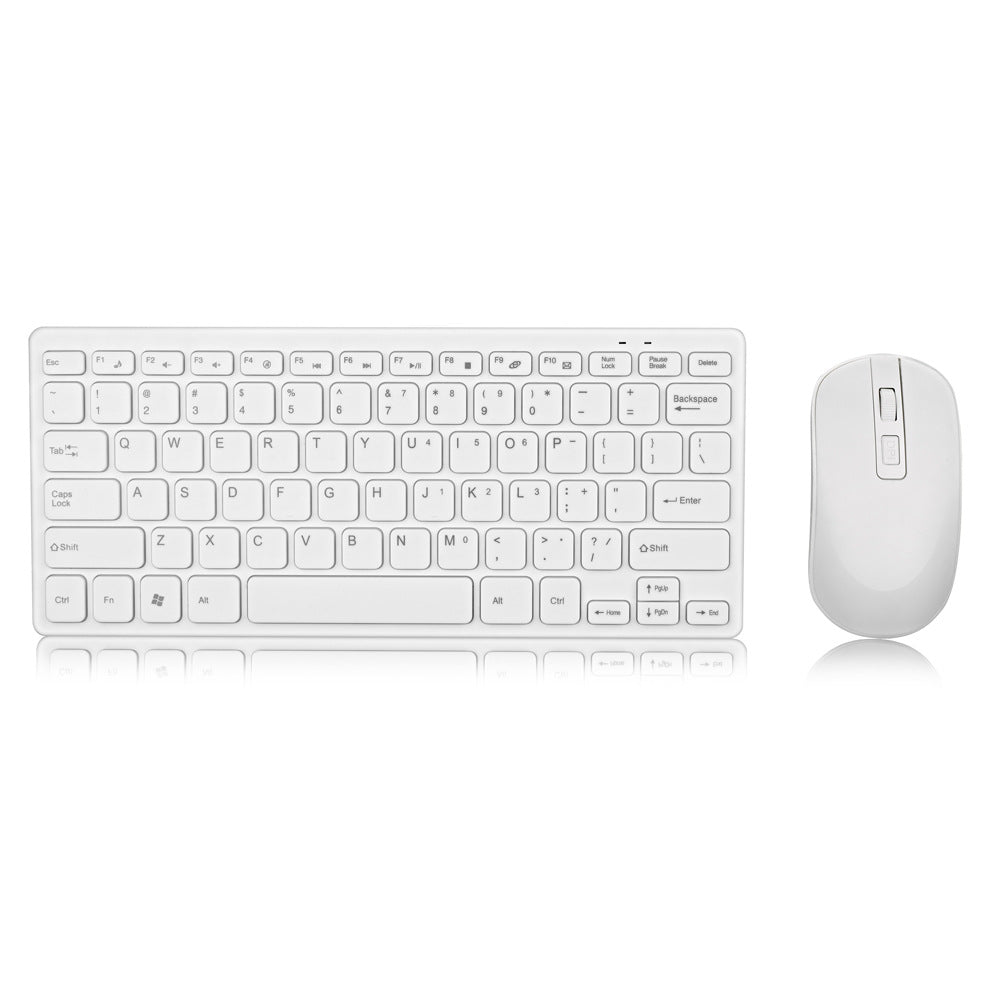 Wireless Compact Keyboard and Mouse Set Bowlift