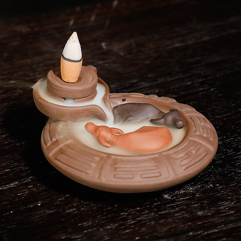 Decorative Animal-Themed Incense Burner