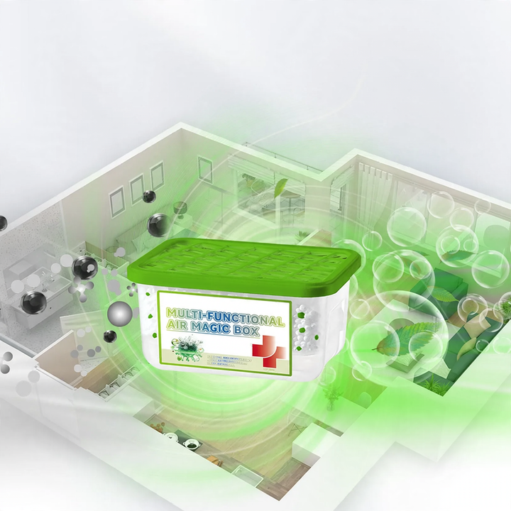 Moisture absorber with activated carbon against odors
