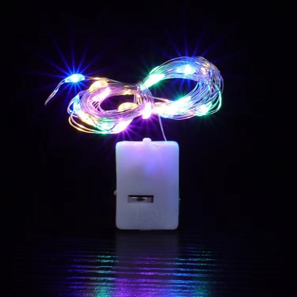 LED Copper Wire String Lights, compact