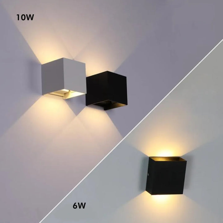 BowLift | Wall Light Modern Black Aluminium LED Sconce