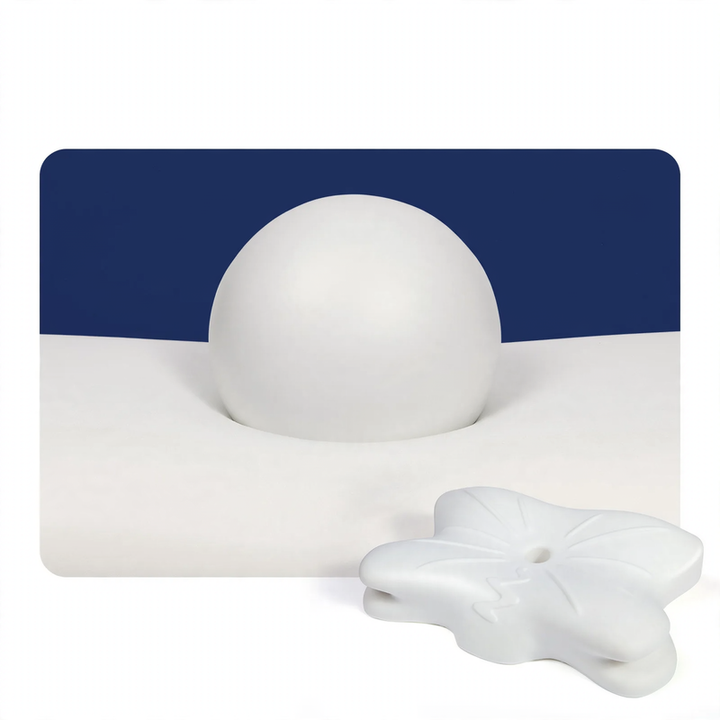 Butterfly-shaped neck support pillow made of memory foam