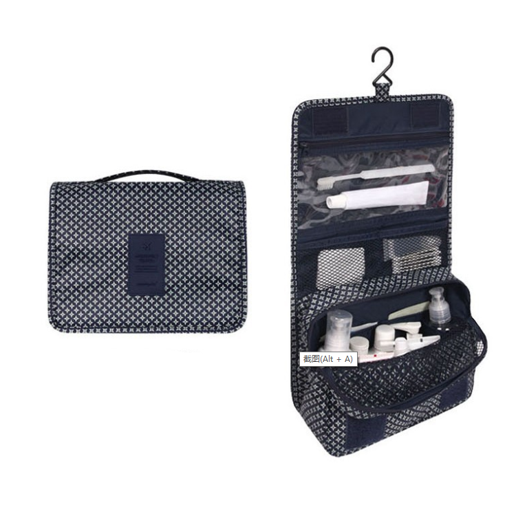 Water-Resistant Hanging Toiletry Bag with Organized Storage for Travel