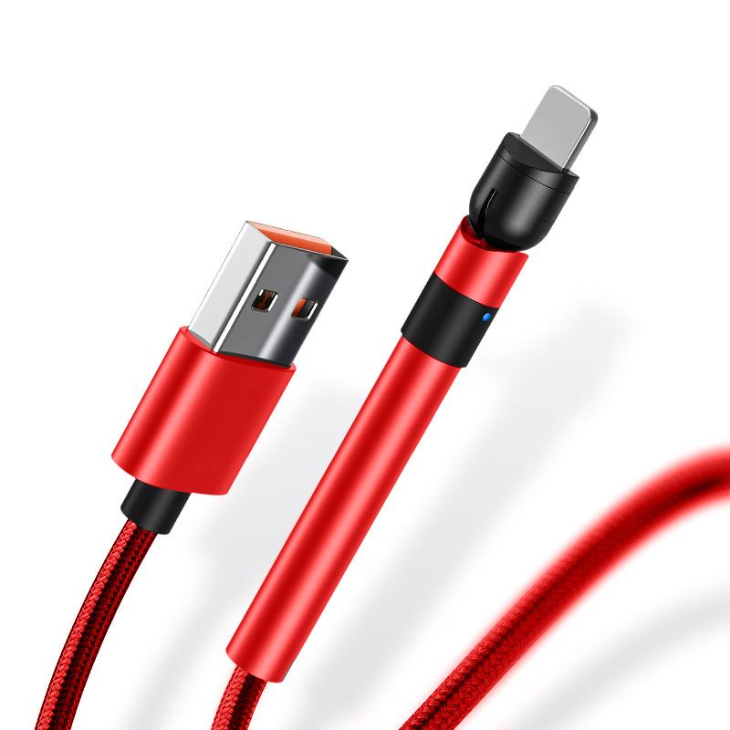 BowLift | Rotatable Phone Stand Charger Cable