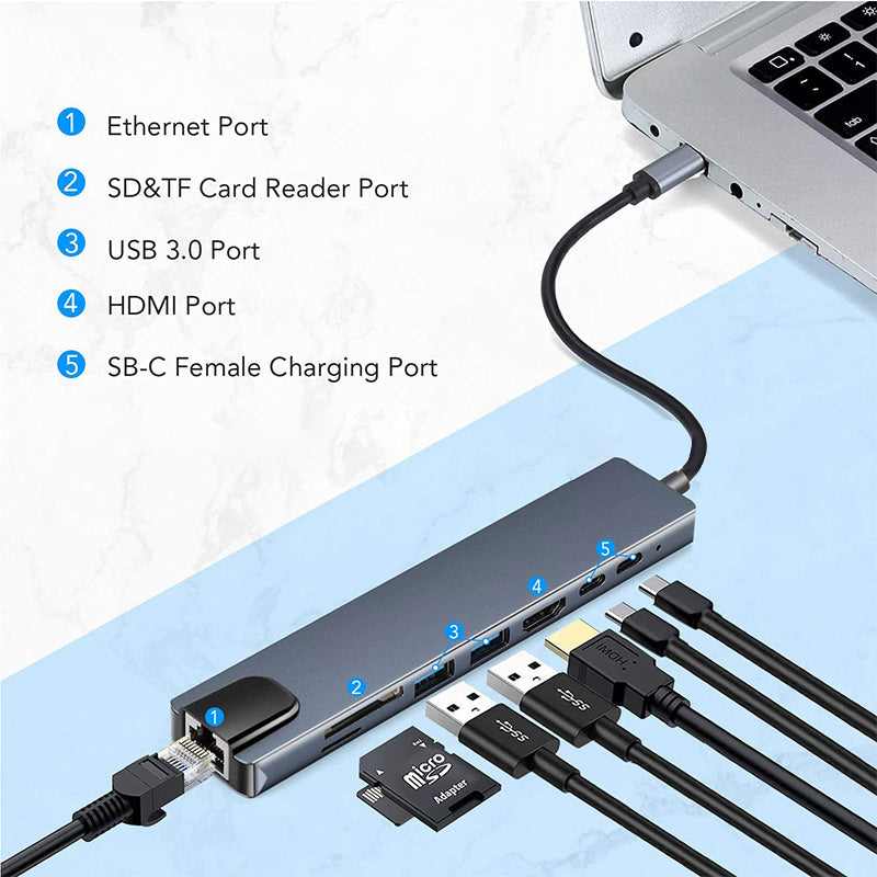 BowLift | 8 In 1 Universal Docking Station
