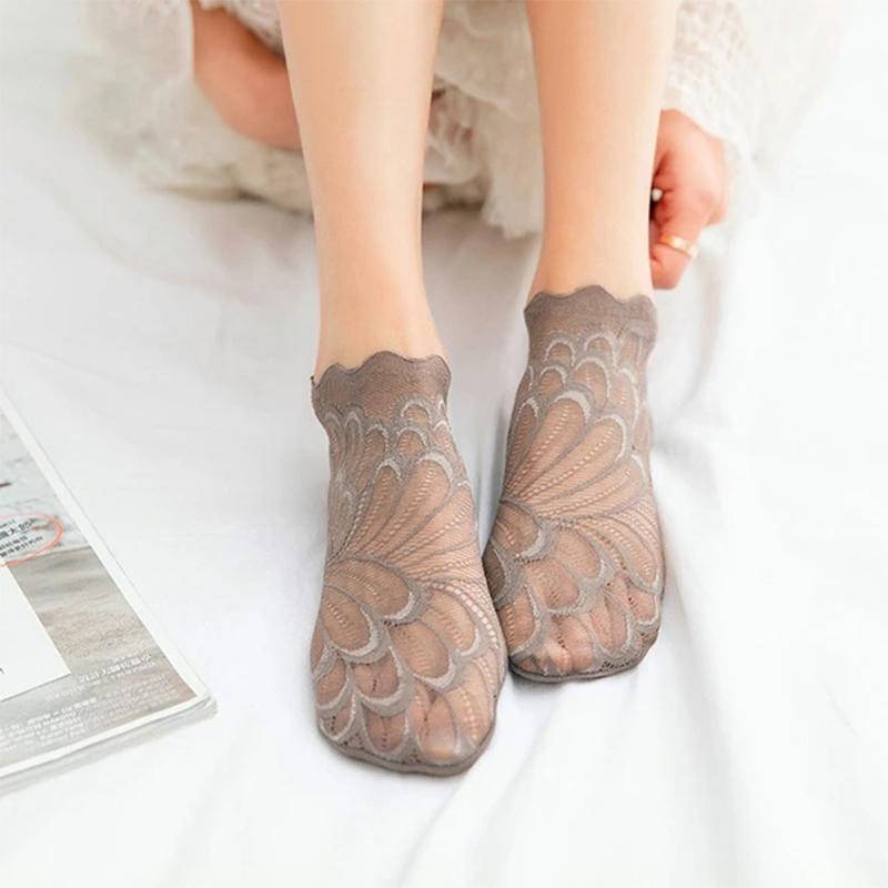 BowLift | Amazing Crystal Peacock Socks