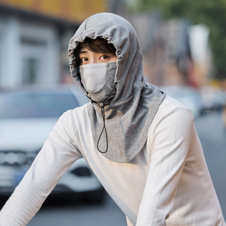 BowLift | Hooded Face Mask with Neck Warmer for Cycling