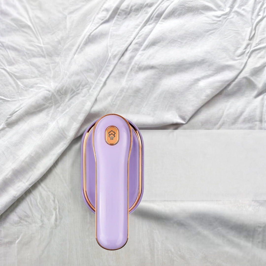 Micro Steam Iron - Portable & Travel Friendly Clothes Ironing Machine Bowlift
