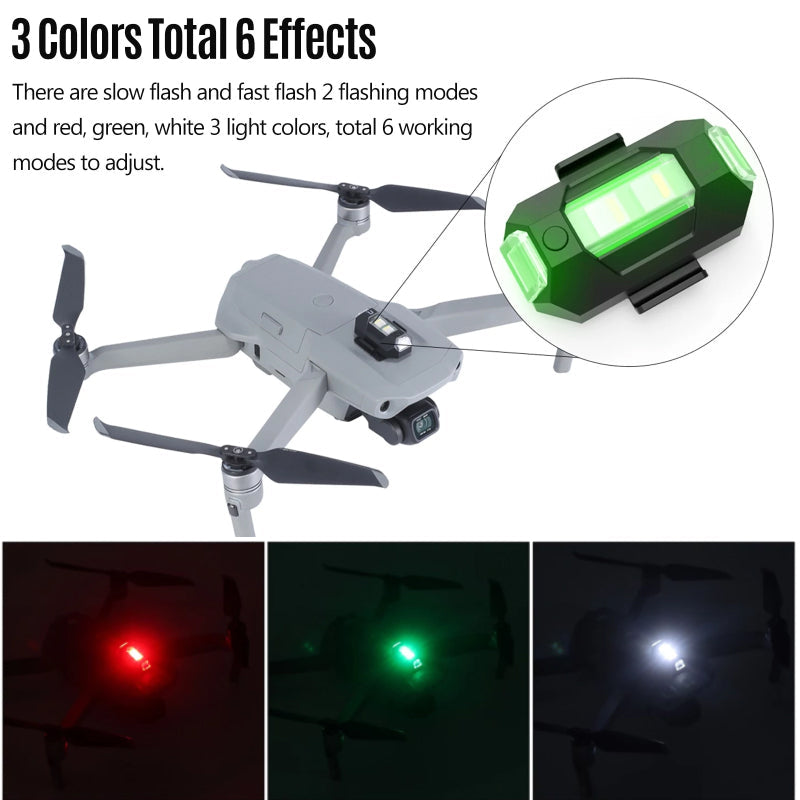 BowLift | 4 Colors LED Airplane Strobe Lights & USB Charging