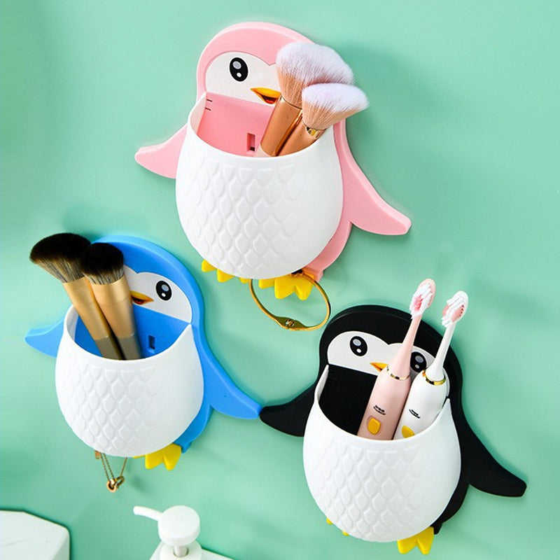 Penguin Shape Wall Mount Phone Holder | Bowlift
