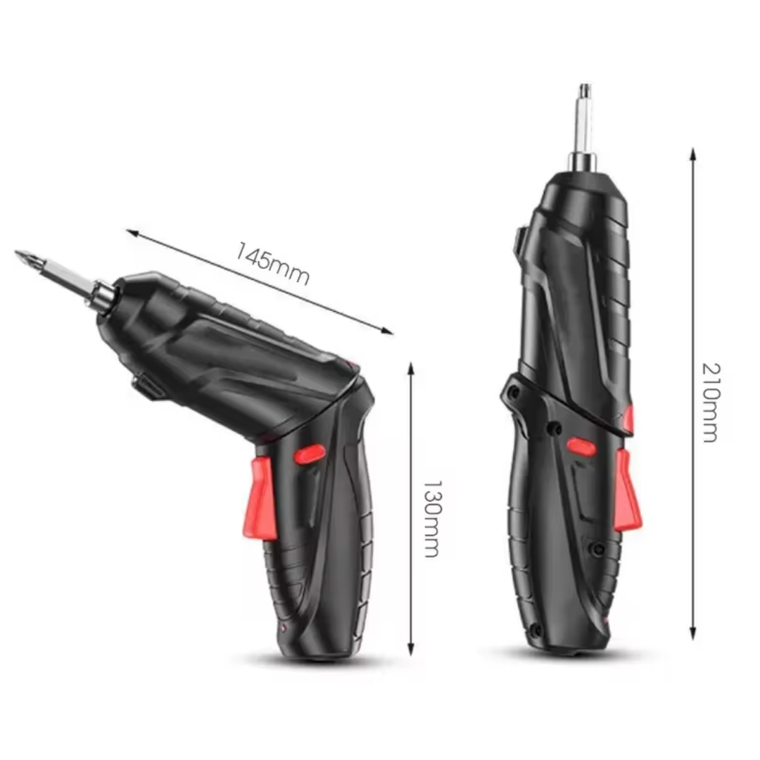 Electric Cordless Screwdriver - Lightweight Tool, Heavy-Duty Power Bowlift