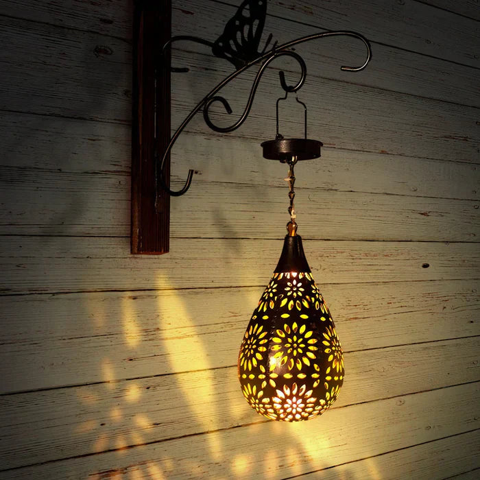 Solar-Powered Garden Light, Weather-Resistant LED Design