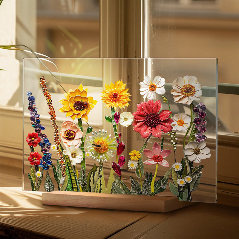 BowLift | Painted Colorful Flower Pattern Decor