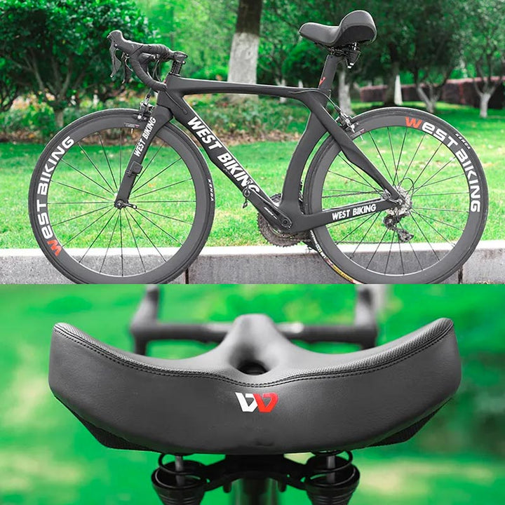 BowLift | Luxury Comfort Bike Saddle – Ergonomic & Weather Resistant for Stress-Free Rides