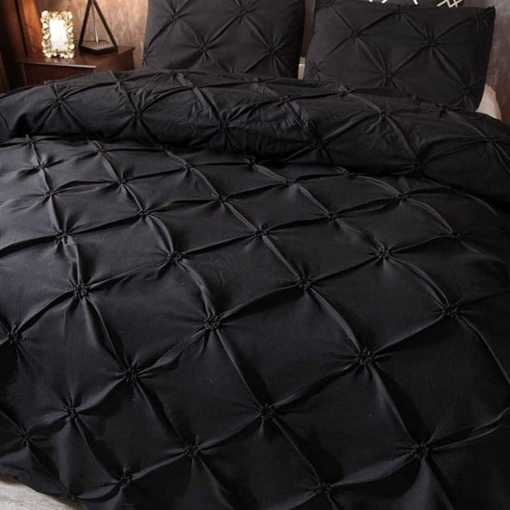 BowLift | Airweave Pintuck | 3pcs Duvet Cover Set