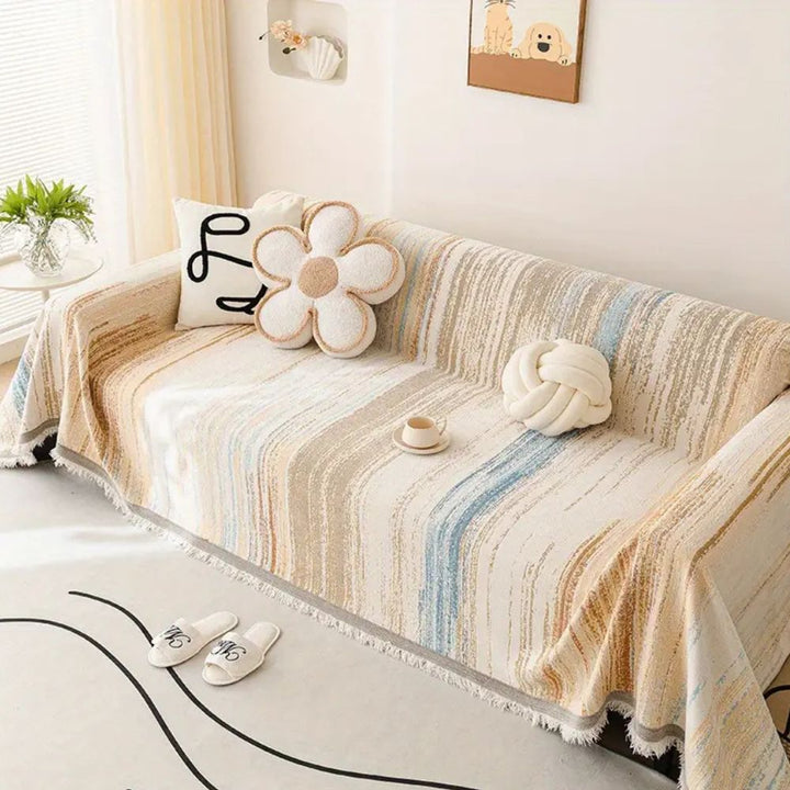 BowLift | Serene Stripes Sofa Cover