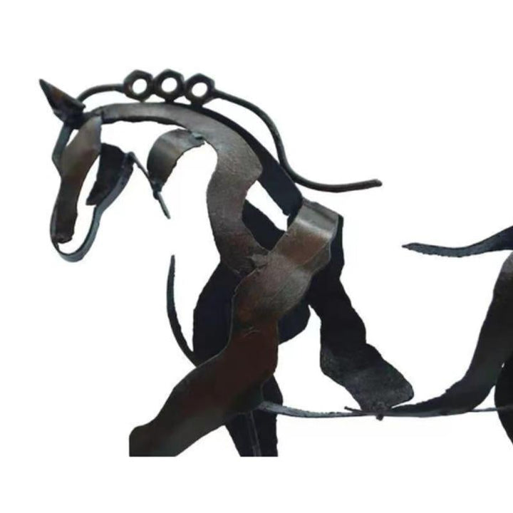 Hollow Metal Horse Ornament | Bowlift