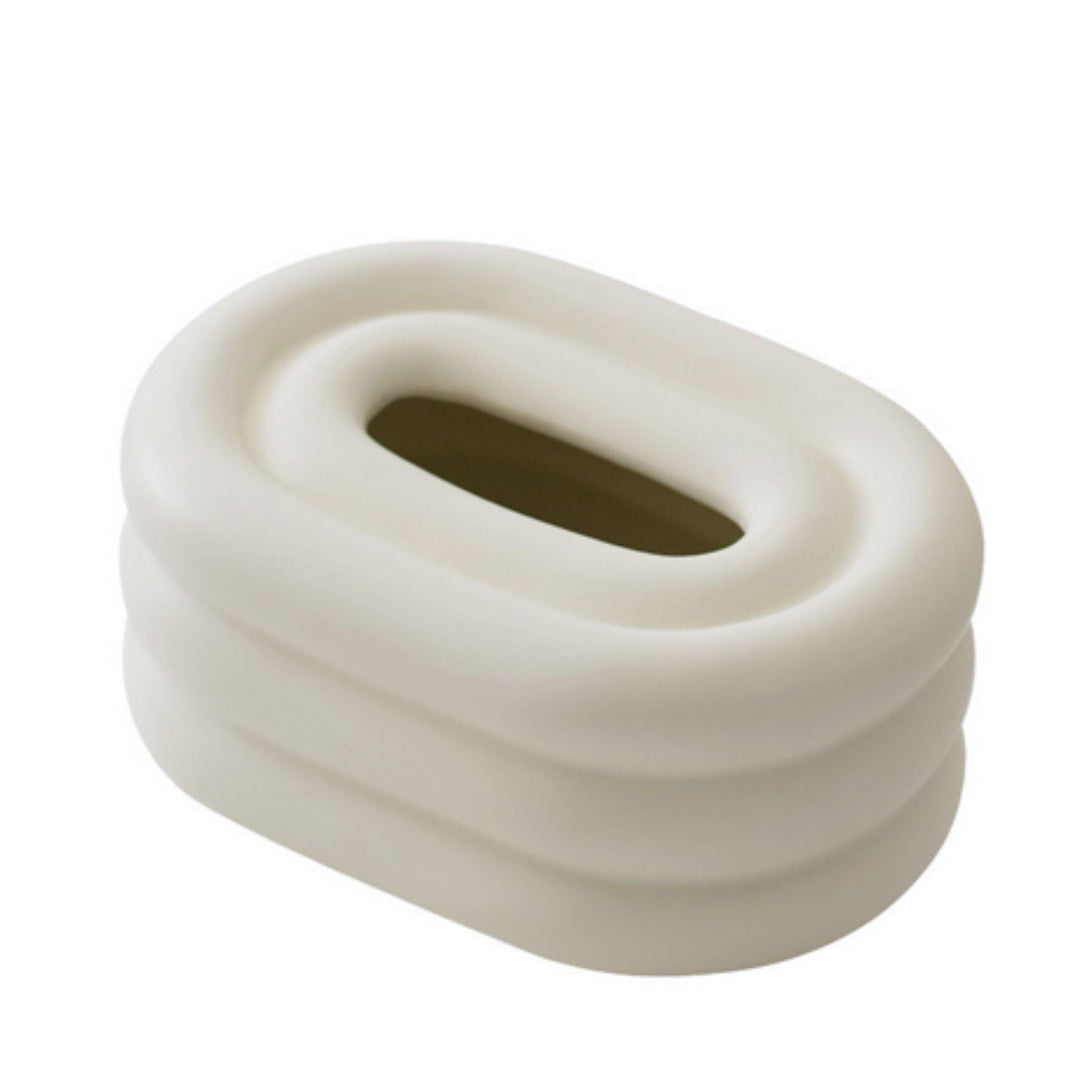BowLift | Lustre Ceramic Tissue Holder