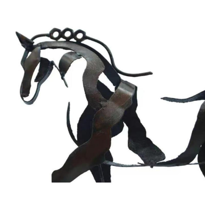 BowLift | Handmade Adonis Metal Horse Sculpture