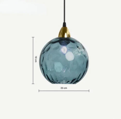 BowLift | Spherical Glass Pendant Light