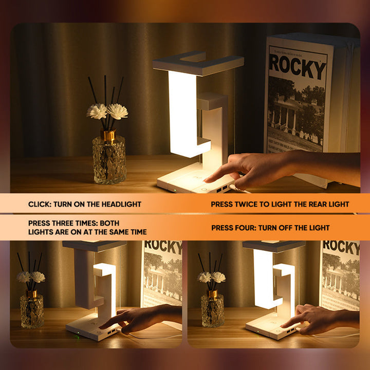 BowLift | The floating wireless charging lamp
