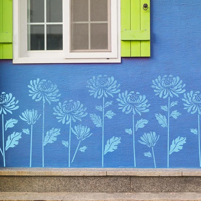 BowLift | Large Flower Stencils for Garden Fence