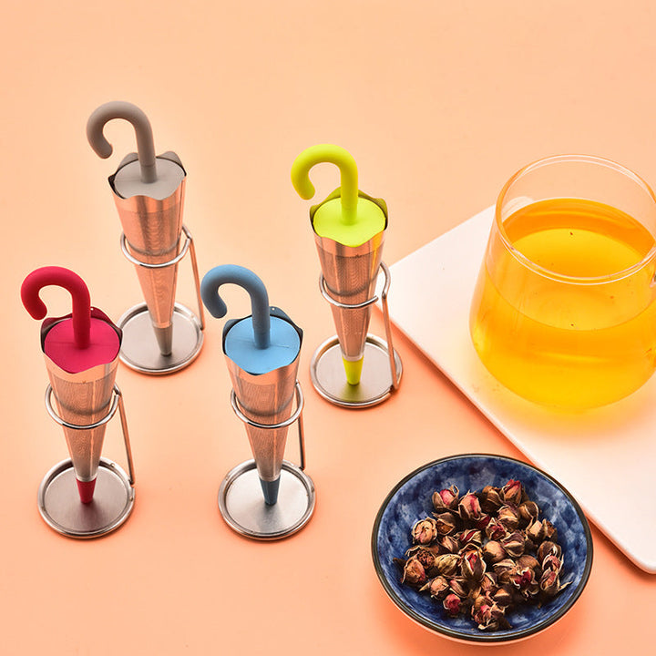 BowLift | Stainless Steel Tea Strainer Umbrella