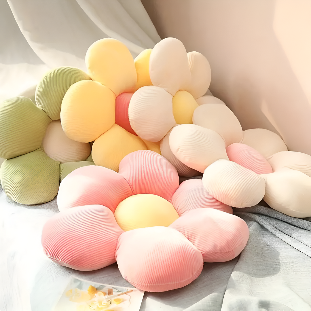 BowLift | Plush Flower Seating Cushion