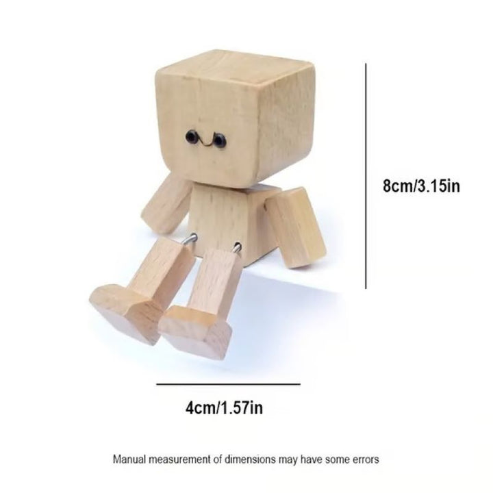 BowLift | Wooden puppet ornaments with changing expressions