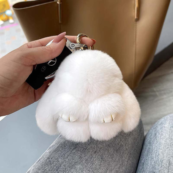 BowLift | Handmade Soft Bunny PomPom Keychains (Boxed Edition)