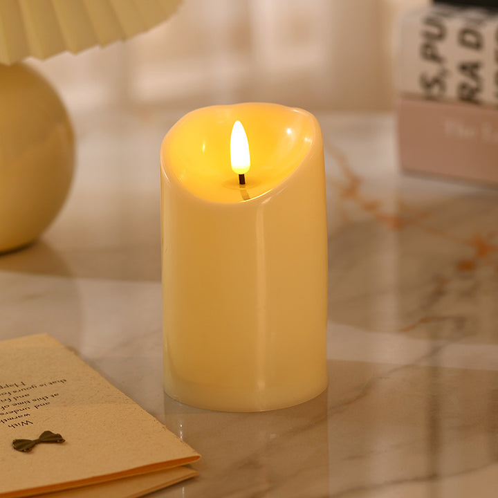 Realistic LED Stump Candles