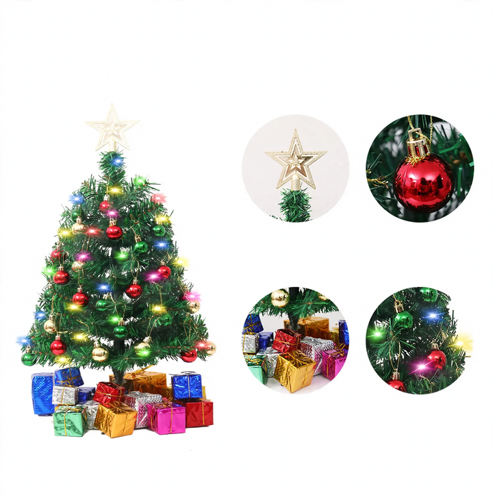 Mini Christmas tree for the desk