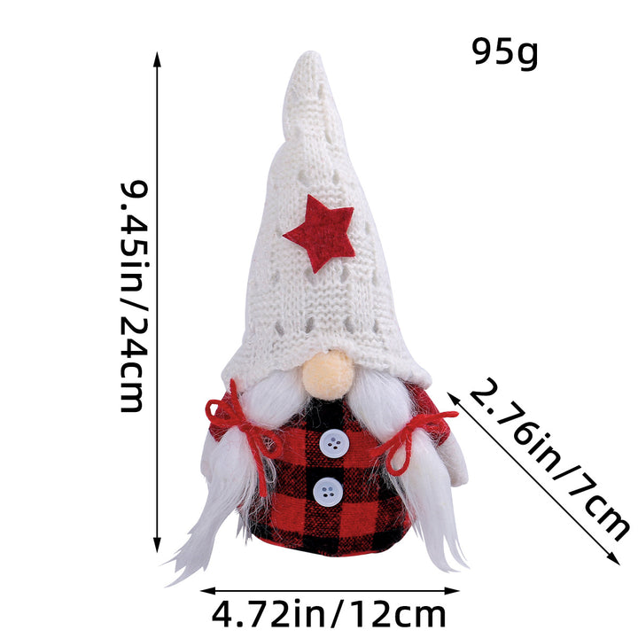 Christmas Elf with Star Hat, Fabric Figure