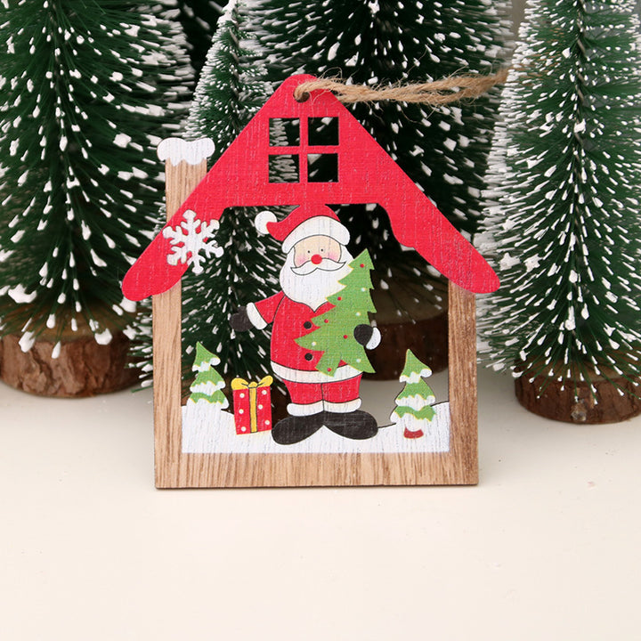 Decorative Christmas House Ornament Bowlift