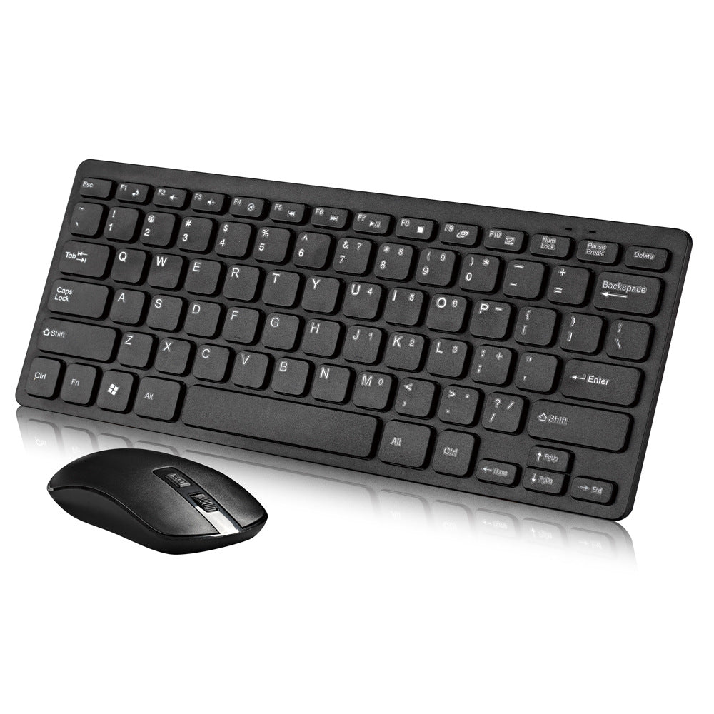 Wireless Compact Keyboard and Mouse Set Bowlift
