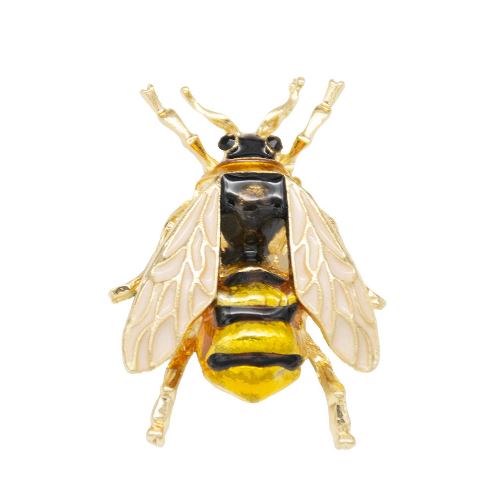 Artistic Insect-Inspired Brooch Bowlift