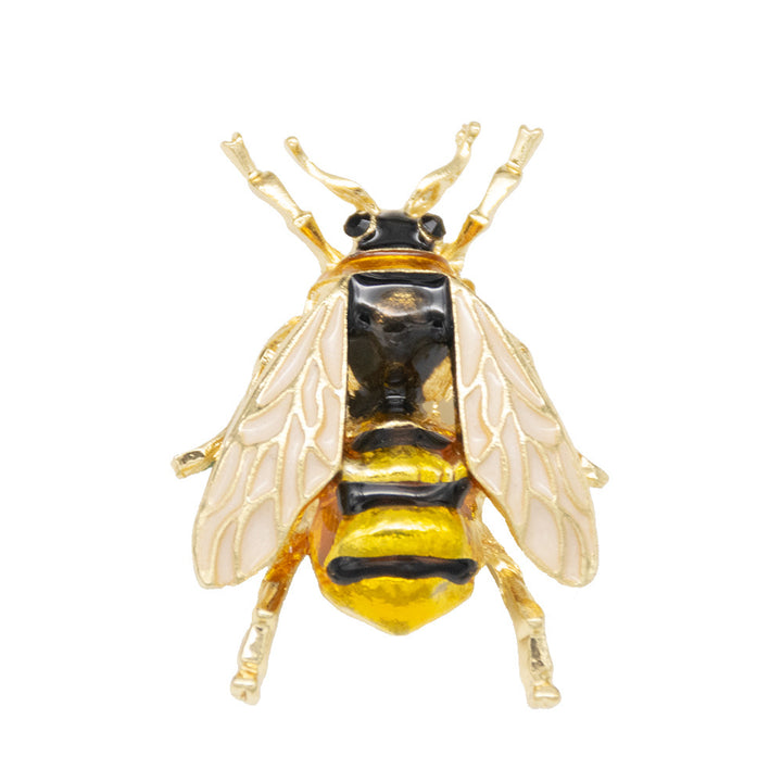 Artistic Insect-Inspired Brooch Bowlift