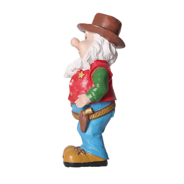 Decorative Garden Gnome Figurine Set