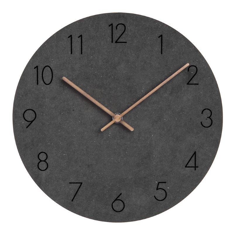 BowLift | Minimalistic Nordic Wall Decoration - Quiet Clock 29 cm