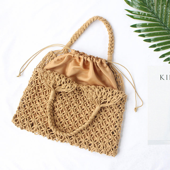 Crocheted Shoulder Bag Bowlift