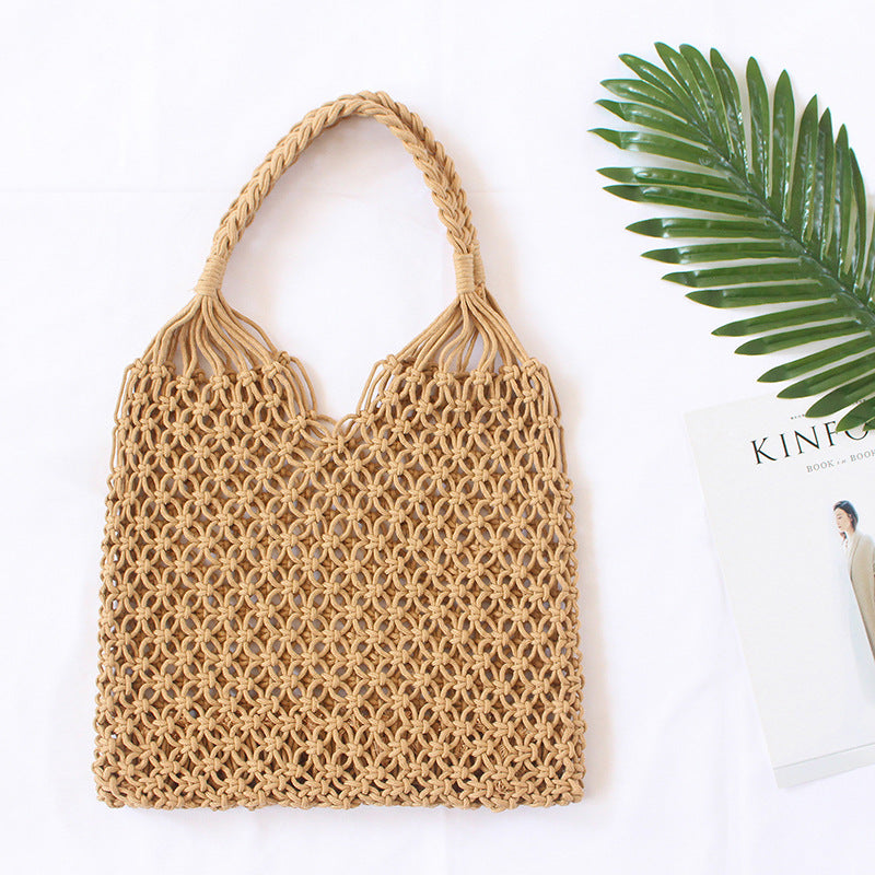 Crocheted Shoulder Bag Bowlift